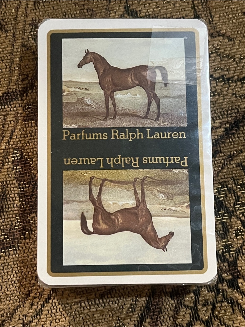 Parfums Ralph Lauren Playing Cards Deck Vintage new